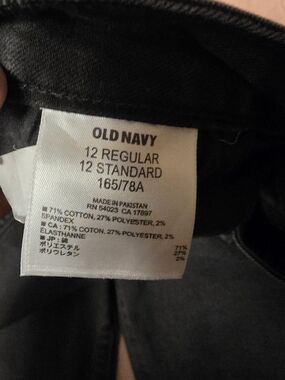 Old Navy Black Pants Size 12 Regular